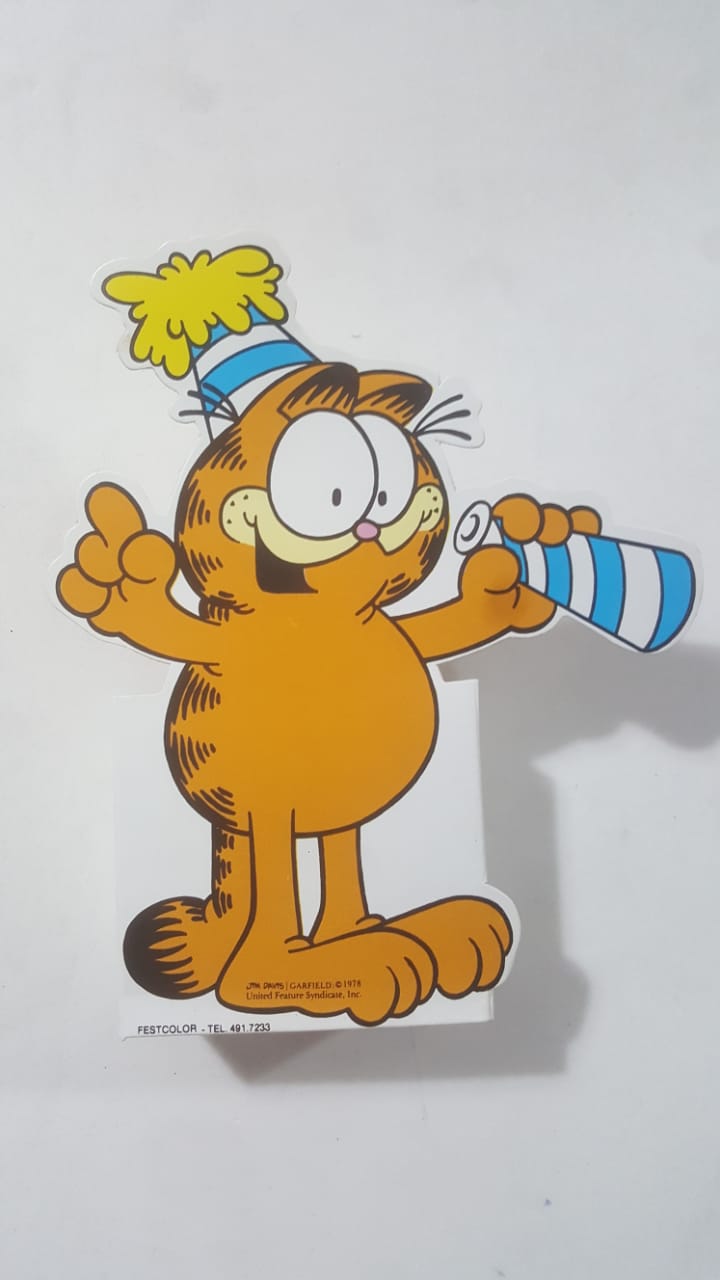 Enfeite de Mesa Garfield 10 unidades